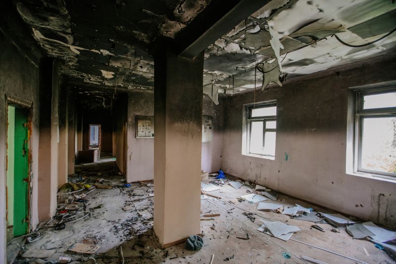 Interior Fire Damage Repair